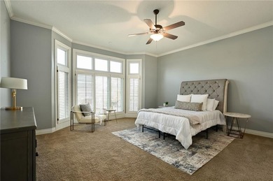 Looking lovely in Leawood is this 1.5 story home with a on Ironhorse Golf Club in Kansas - for sale on GolfHomes.com, golf home, golf lot