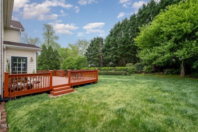 Beautifully maintained home in the highly sought-after Brier on Brier Creek Country Club in North Carolina - for sale on GolfHomes.com, golf home, golf lot