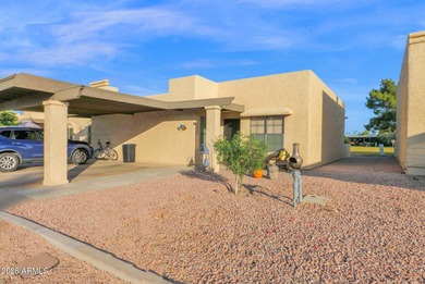 Perfectly situated on a golf course lot overlooking the 2nd tee on Fountain of the Sun Country Club in Arizona - for sale on GolfHomes.com, golf home, golf lot