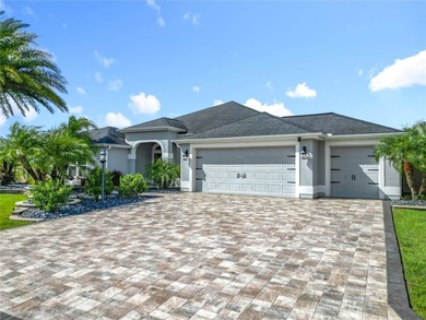 Discover a rare pool home with a fenced-in yard in The Village on Bella Glade Country Club - Lake County in Florida - for sale on GolfHomes.com, golf home, golf lot
