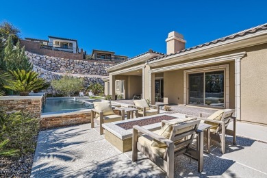 Discover this 3,904-sq-ft single-story home in a private on Southern Highlands Golf Club in Nevada - for sale on GolfHomes.com, golf home, golf lot