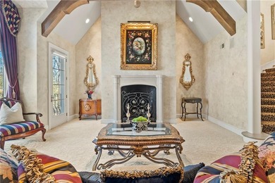 Stunning European-inspired home on Loch Lloyd's iconic 18th hole on Loch Lloyd Country Club in Missouri - for sale on GolfHomes.com, golf home, golf lot
