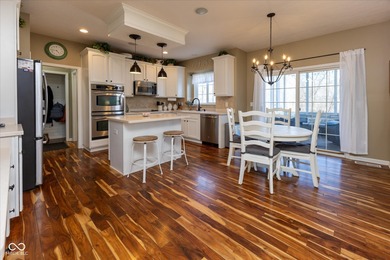 Be ready for summer with this backyard! As if the view of the on Gray Eagle Golf Club in Indiana - for sale on GolfHomes.com, golf home, golf lot