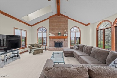 Nestled on the 5th hole of Barrington Golf Course, this brick on Barrington Golf Club in Ohio - for sale on GolfHomes.com, golf home, golf lot