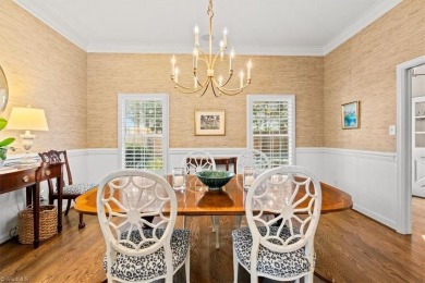 Sophisticated, yet functional and modernized end-unit on Greensboro Country Club in North Carolina - for sale on GolfHomes.com, golf home, golf lot