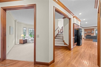 Nestled on the 5th hole of Barrington Golf Course, this brick on Barrington Golf Club in Ohio - for sale on GolfHomes.com, golf home, golf lot