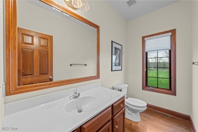 Nestled on the 5th hole of Barrington Golf Course, this brick on Barrington Golf Club in Ohio - for sale on GolfHomes.com, golf home, golf lot