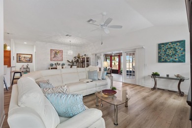 Golf and Water View Begonia Designer o East Facing Outdoor on Pennbrooke Fairways in Florida - for sale on GolfHomes.com, golf home, golf lot