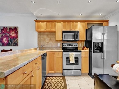 This lovely 1-bedroom, 1.5-bathroom property presents a charming on Palm-Aire Country Club and Resort - The Oaks in Florida - for sale on GolfHomes.com, golf home, golf lot