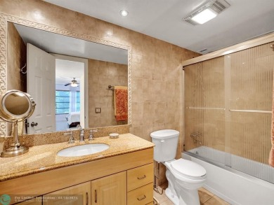 This lovely 1-bedroom, 1.5-bathroom property presents a charming on Palm-Aire Country Club and Resort - The Oaks in Florida - for sale on GolfHomes.com, golf home, golf lot
