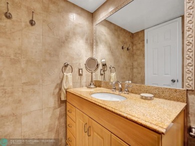 This lovely 1-bedroom, 1.5-bathroom property presents a charming on Palm-Aire Country Club and Resort - The Oaks in Florida - for sale on GolfHomes.com, golf home, golf lot