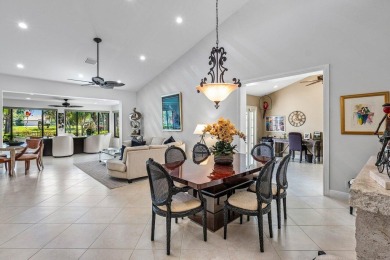 Beautifully remodeled custom villa, situated on a desirable on Hunters Run Golf and Country Club in Florida - for sale on GolfHomes.com, golf home, golf lot