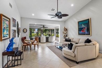 Beautifully remodeled custom villa, situated on a desirable on Hunters Run Golf and Country Club in Florida - for sale on GolfHomes.com, golf home, golf lot