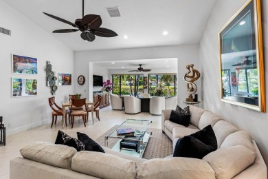 Beautifully remodeled custom villa, situated on a desirable on Hunters Run Golf and Country Club in Florida - for sale on GolfHomes.com, golf home, golf lot