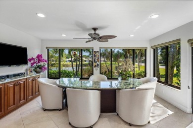 Beautifully remodeled custom villa, situated on a desirable on Hunters Run Golf and Country Club in Florida - for sale on GolfHomes.com, golf home, golf lot