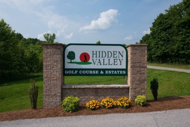 Picturesque views, privacy, beautiful two year old custom home on Hidden Valley Golf Course in Kentucky - for sale on GolfHomes.com, golf home, golf lot