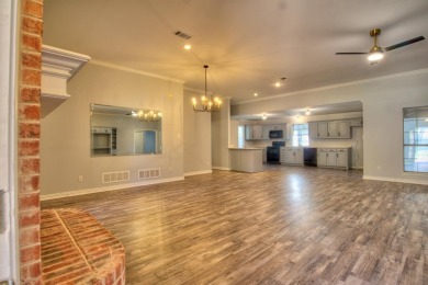 This exceptionally-updated 3 bedroom, 3 bathroom brick home in on Cedar Creek Country Club in Texas - for sale on GolfHomes.com, golf home, golf lot