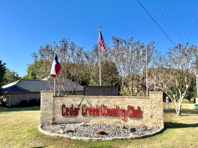 This exceptionally-updated 3 bedroom, 3 bathroom brick home in on Cedar Creek Country Club in Texas - for sale on GolfHomes.com, golf home, golf lot