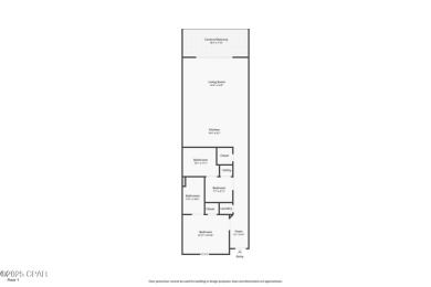 Gulf-view unit featuring new LVP flooring and a barn door for a on Signal Hill Golf Course, Inc. in Florida - for sale on GolfHomes.com, golf home, golf lot