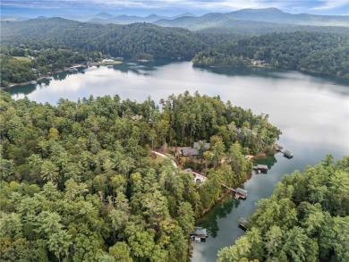 A rare find, lake front homesite, new Kroeger Marine dock and on The Cliffs At Keowee Vineyards Golf Club in South Carolina - for sale on GolfHomes.com, golf home, golf lot