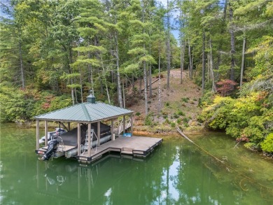 A rare find, lake front homesite, new Kroeger Marine dock and on The Cliffs At Keowee Vineyards Golf Club in South Carolina - for sale on GolfHomes.com, golf home, golf lot