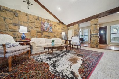 This beautifully maintained 4-bedroom, 3-bathroom home is on Indian Springs Country Club in Oklahoma - for sale on GolfHomes.com, golf home, golf lot