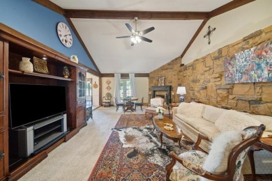 This beautifully maintained 4-bedroom, 3-bathroom home is on Indian Springs Country Club in Oklahoma - for sale on GolfHomes.com, golf home, golf lot