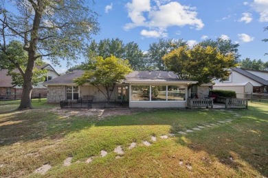 This beautifully maintained 4-bedroom, 3-bathroom home is on Indian Springs Country Club in Oklahoma - for sale on GolfHomes.com, golf home, golf lot