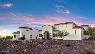 Welcome to this 2021 custom-built, luxury home in Estrella on Estrella Mountain Ranch Golf Course in Arizona - for sale on GolfHomes.com, golf home, golf lot