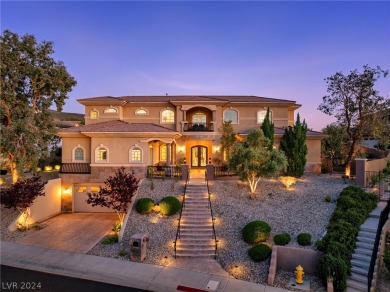 Transitional Modern Med Estate in Guard Gated Anthem Country on Anthem Country Club in Nevada - for sale on GolfHomes.com, golf home, golf lot