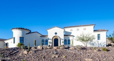 Welcome to this 2021 custom-built, luxury home in Estrella on Estrella Mountain Ranch Golf Course in Arizona - for sale on GolfHomes.com, golf home, golf lot