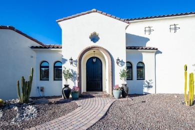 Welcome to this 2021 custom-built, luxury home in Estrella on Estrella Mountain Ranch Golf Course in Arizona - for sale on GolfHomes.com, golf home, golf lot