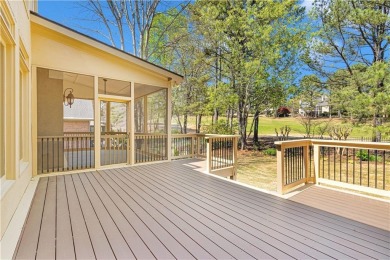 BEAUTIFULLY RENOVATED 6 BEDROOM, 4 & A HALF BATHROOM MASTER ON on St. Marlo Country Club in Georgia - for sale on GolfHomes.com, golf home, golf lot