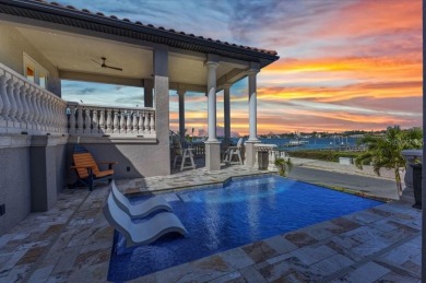 The Home is a beautiful Coastal Med style home constructed to on Bird Bay Executive Golf Club in Florida - for sale on GolfHomes.com, golf home, golf lot