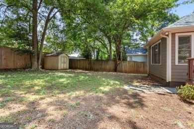 Beautiful move-in ready Craftsman home offering effortless on East Lake Golf Club in Georgia - for sale on GolfHomes.com, golf home, golf lot