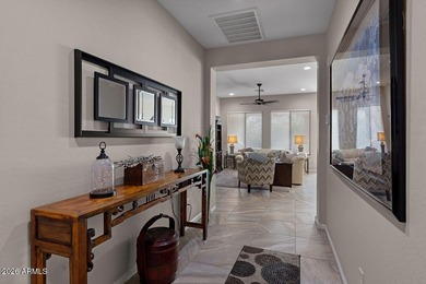 Move-in Ready, Fully Furnished Villa delivers on Casual Elegance on Tuscany Falls At Pebble Creek in Arizona - for sale on GolfHomes.com, golf home, golf lot