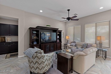 Move-in Ready, Fully Furnished Villa delivers on Casual Elegance on Tuscany Falls At Pebble Creek in Arizona - for sale on GolfHomes.com, golf home, golf lot