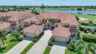 This 3 bedroom, 2 bath, ground level Mediterranean Style Villa on Twin Isles Country Club in Florida - for sale on GolfHomes.com, golf home, golf lot