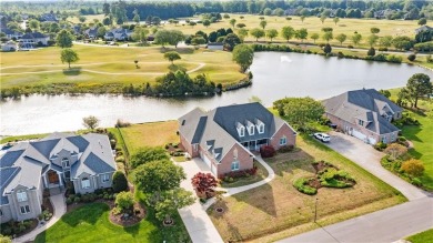 Experience breathtaking sunsets over the 7th hole of Heron Ridge on Heron Ridge Golf Club in Virginia - for sale on GolfHomes.com, golf home, golf lot
