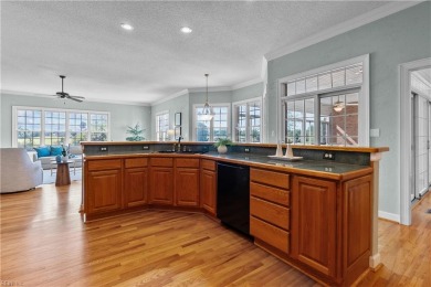 Experience breathtaking sunsets over the 7th hole of Heron Ridge on Heron Ridge Golf Club in Virginia - for sale on GolfHomes.com, golf home, golf lot
