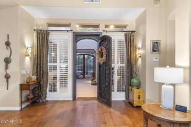 Experience refined indoor-outdoor living in this beautifully on Troon North Golf Club  in Arizona - for sale on GolfHomes.com, golf home, golf lot