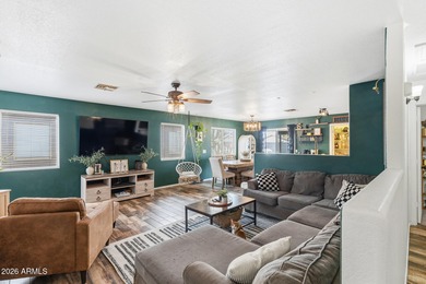 Enjoy easy living in a beautiful golf course community with this on The Golf Club At Johnson Ranch in Arizona - for sale on GolfHomes.com, golf home, golf lot