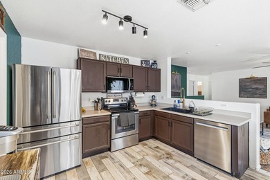 Enjoy easy living in a beautiful golf course community with this on The Golf Club At Johnson Ranch in Arizona - for sale on GolfHomes.com, golf home, golf lot