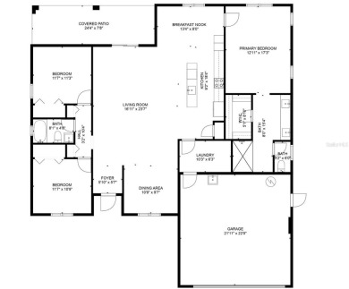 STUNNING NEW CONSTRUCTION HOME in Indian Lake Estates - Golf on Indian Lake Estates Golf and Country Club in Florida - for sale on GolfHomes.com, golf home, golf lot