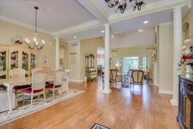 Lovely French country home on beautifully landscaped .47 acre on Woodside Plantation Country Club in South Carolina - for sale on GolfHomes.com, golf home, golf lot