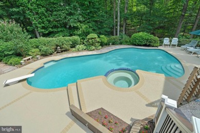 A?A,A?A! Private Retreat with a Picture-Perfect Pool in Oakton! on Oak Marr Golf Center in Virginia - for sale on GolfHomes.com, golf home, golf lot