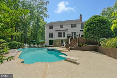 A?A,A?A! Private Retreat with a Picture-Perfect Pool in Oakton! on Oak Marr Golf Center in Virginia - for sale on GolfHomes.com, golf home, golf lot