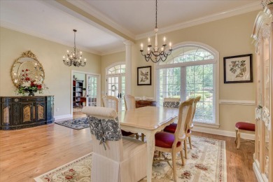 Lovely French country home on beautifully landscaped .47 acre on Woodside Plantation Country Club in South Carolina - for sale on GolfHomes.com, golf home, golf lot