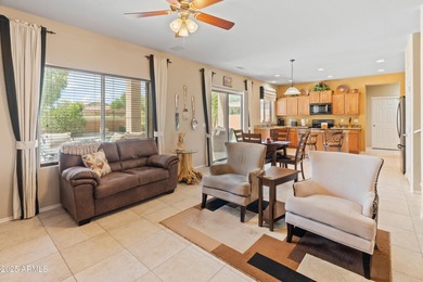 Former builder model on a premium park-view lot in Festival on Copper Canyon Golf Club in Arizona - for sale on GolfHomes.com, golf home, golf lot