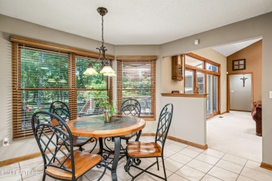 Imagine sitting on this beautiful deck that overlooks the 8th on Stonehenge Golf Course in Tennessee - for sale on GolfHomes.com, golf home, golf lot